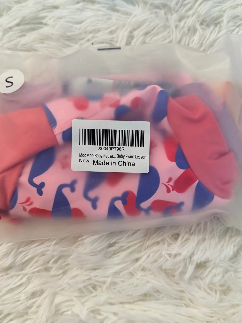 Baby Reusable Swim Diapers 3-Pack Size S 12–24 Months